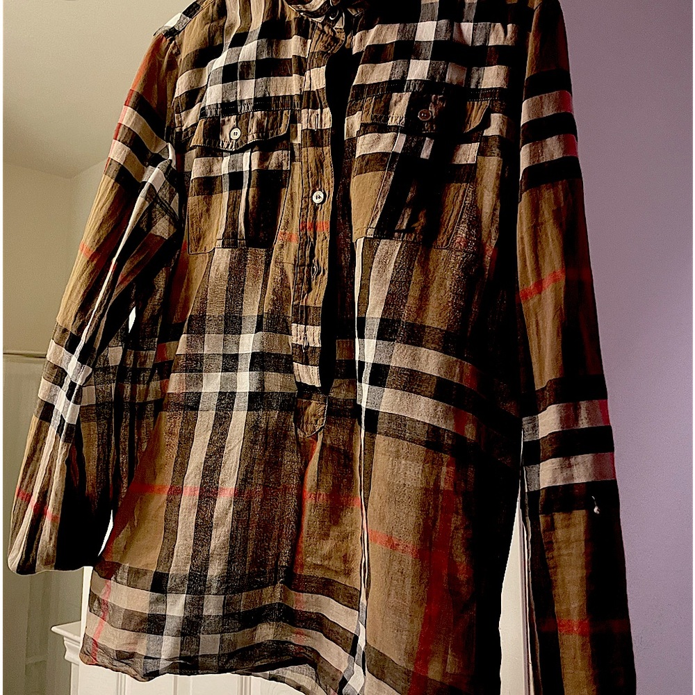 Used Authentic Burberry blouse